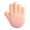 raised back of hand